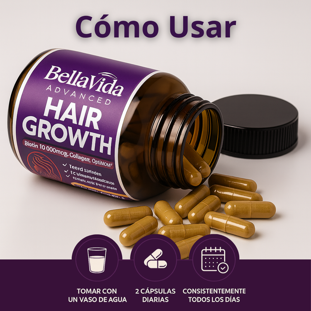 BellaVida Hair Growth™ Reactiva Los Folículos Dormidos